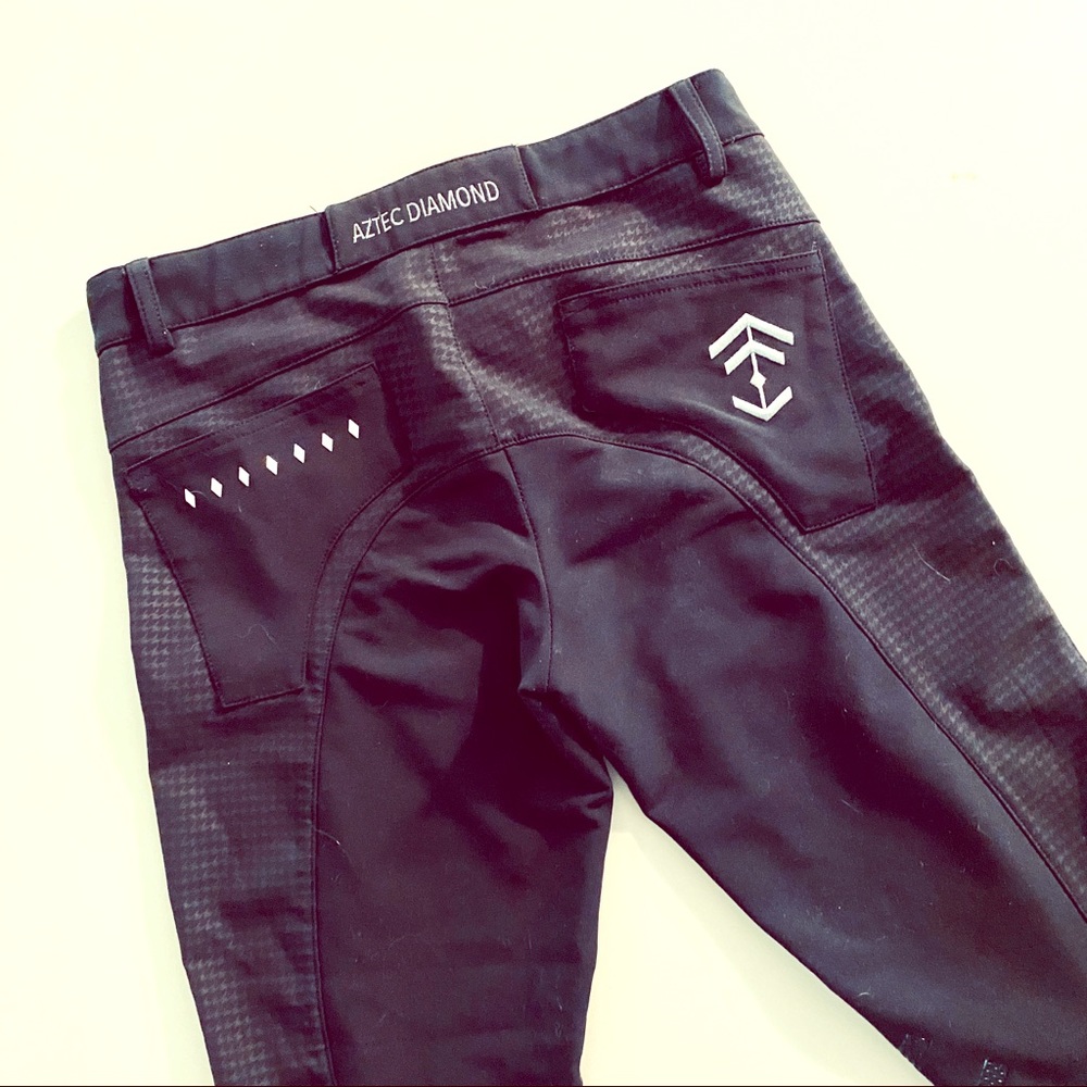 Aztec Diamond Luxe Houndstooth Breeches